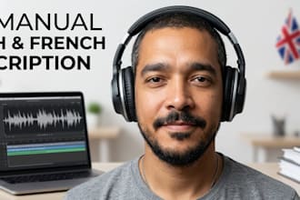 provide professional french and english transcription for audio and video