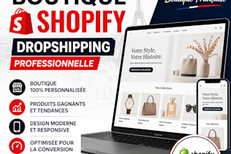 creer une boutique shopify pour la france