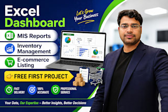 do advanced excel work, mis reporting and stock management