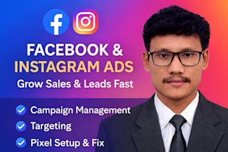 setup fb ads campaign and instagram advertising