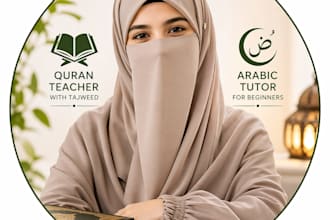 teach quran with tajweed to kids and beginners