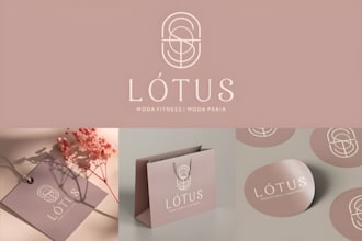 create luxury feminine branding for beauty, skincare and fashion brands