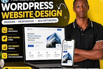 design wordpress website, wordpress website design or business website
