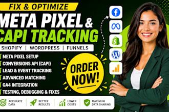 setup meta pixel lead tracking and conversions API on your shopify wp store, GTM
