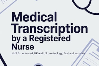 transcribe medical audio and clinical notes accurately