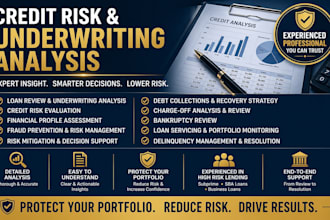 provide expert credit risk and underwriting for complex loans