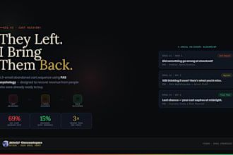 write abandoned cart emails that recover lost sales