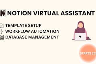 do data entry, CRM data cleanup, and notion VA tasks