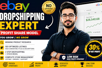 do manage your ebay dropshipping store on profit share