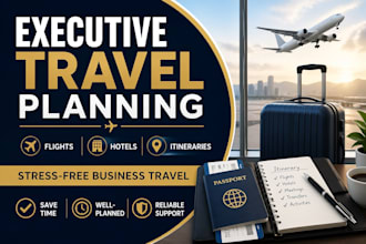 plan your business travel and create detailed itineraries