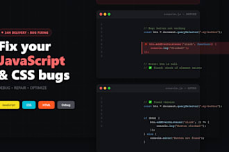 fix your javascript, CSS, or HTML bugs quickly