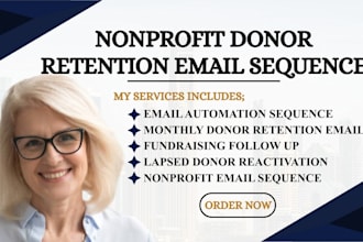write donor retention emails and thank you sequences for your nonprofit