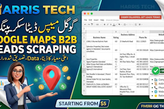 do google maps data scraping and b2b lead generation