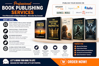 publish book on amazon kindle kdp, book formatting or amazon kdp book publishing