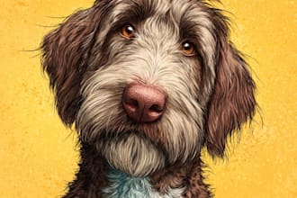 create amazing disney pet portrait