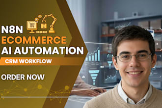 build n8n ecommerce ai automation for product SEO and CRM workflow automation