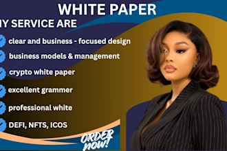 do crypto white paper, company profile, blockchain