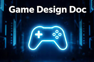 write game design document gdd that gets funding