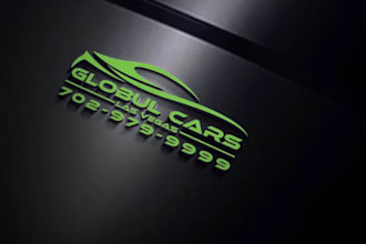 do unique professional minimalist car dealership logo