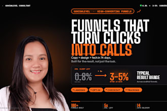 build a high converting gohighlevel funnel that books appointments