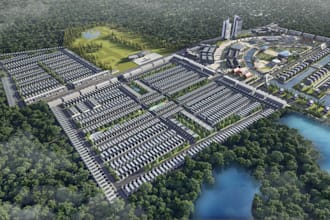 design 3d urban planning real estate masterplan large scale residential layout