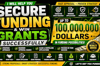 help you secure funding and win grants successfully