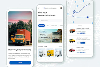 develop delivery app, logistic app, logistic website, freight app, tracking app