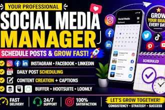be your social media manager schedule posts instagram facebook using hootsuite