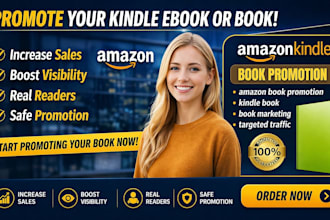 set up book promotion and ebook marketing using amazon KDP ads kdp marketing kdp