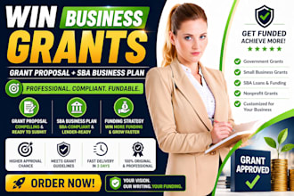 write a business grant proposal, small business grant and sba business plan