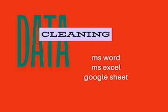 do data cleaning in sheets