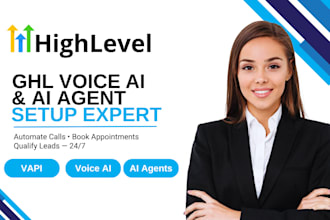 setup ghl voice ai ghl ai agent ghl vapi ghl automation ghl expert