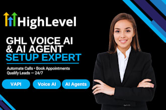 setup ghl voice ai ghl ai agent ghl vapi ghl automation ghl expert
