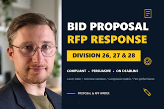 write winning bids and rfp responses for electrical contractors