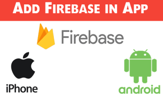 add firebase and google analytics in ios and android app