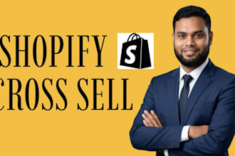 build shopify store with expert cro and upsell cross sell optimization
