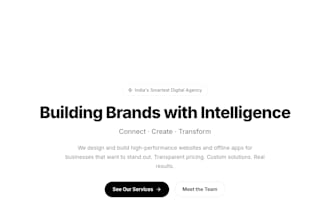 design and develop a custom website