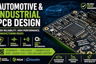 design automotive and industrial pcb layouts with high reliability and performa