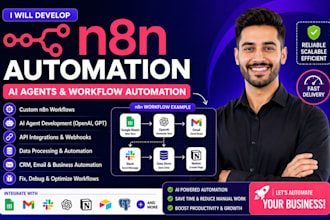 develop n8n automation n8n ai agent n8n ai automation n8n workflow automation