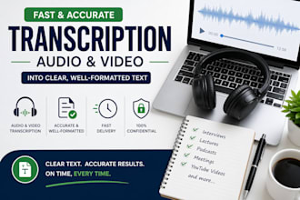 transcribe audio and video to text accurately with timestamps