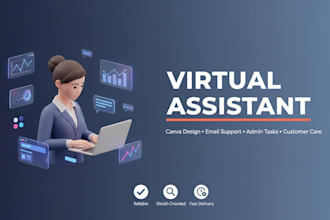 be your canva and virtual assistant