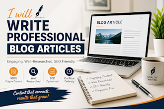 do SEO blog writing with images that rank on google