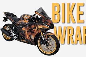 do amazing bike wrap, motorcycle vinyl wrap, sport bike wrap