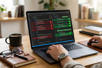 fix web bugs, HTML CSS errors, and responsive issues
