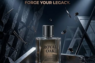 make a advertise for your perfume brande