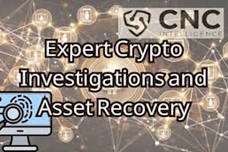 be cryptocurrency consultant, forensic investigator and blockchain