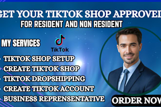 create usa tiktok shop setup tiktok shop tiktok shop manager tiktok dropshipping