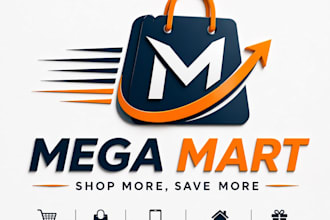 design modern ecommerce grocery and retail store logo