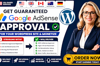 get guaranteed google adsense approval for your wordpress site and monetize