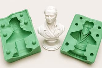design 3d printable mold for resin, silicone, soap, and candle